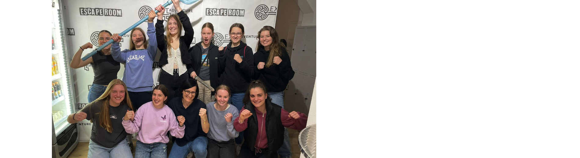 Escape Room als letzte Saison-Challenge der A-Juniorinnen