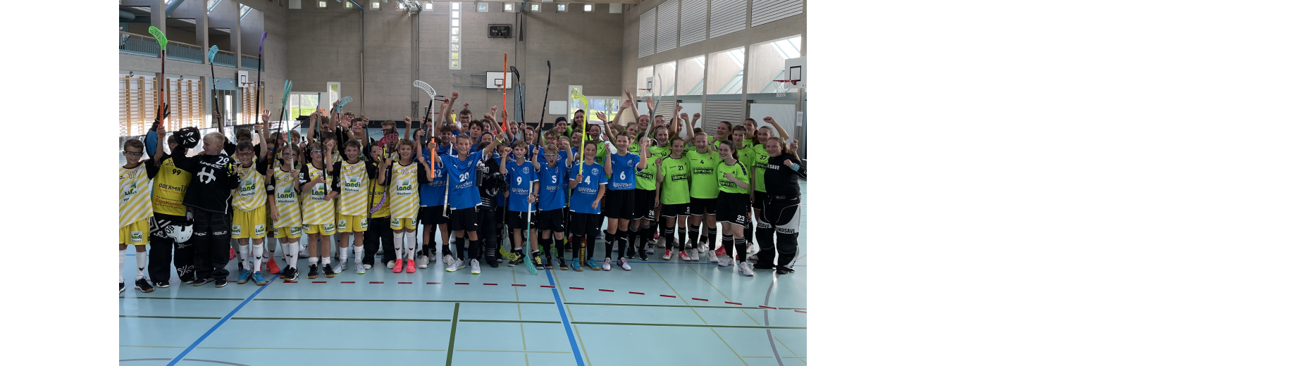 U14B verbindet Fototermin mit Teamtag und Miniturnier
