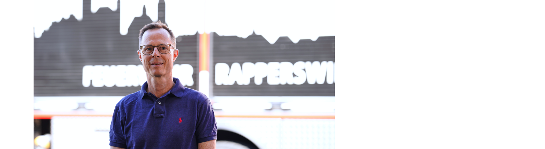 Hat das neue Flames-Logo entwickelt: Philippe Beyeler, Produktedesigner und Vater zweier Flames-Junior:innen