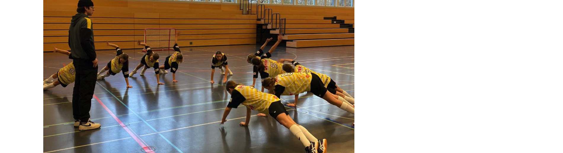 Zwei Siege für die Juniorinnen C gelb in der dritten Meisterschaftsrunde