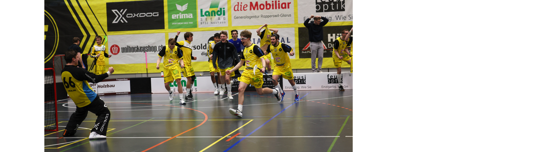 U21 gewinnt den Spitzenkampf gegen Chur Unihockey und grüsst vier Spiele vor dem Saisonende vom ersten Tabellenplatz