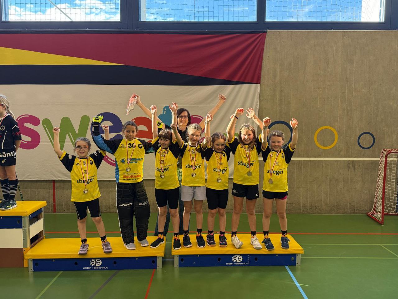 Erstes Turnier der E Juniorinnen am Samstag, 29. November in Rüti