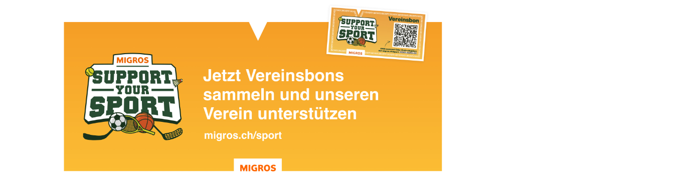 Support your Sport Migros Sammelaktion