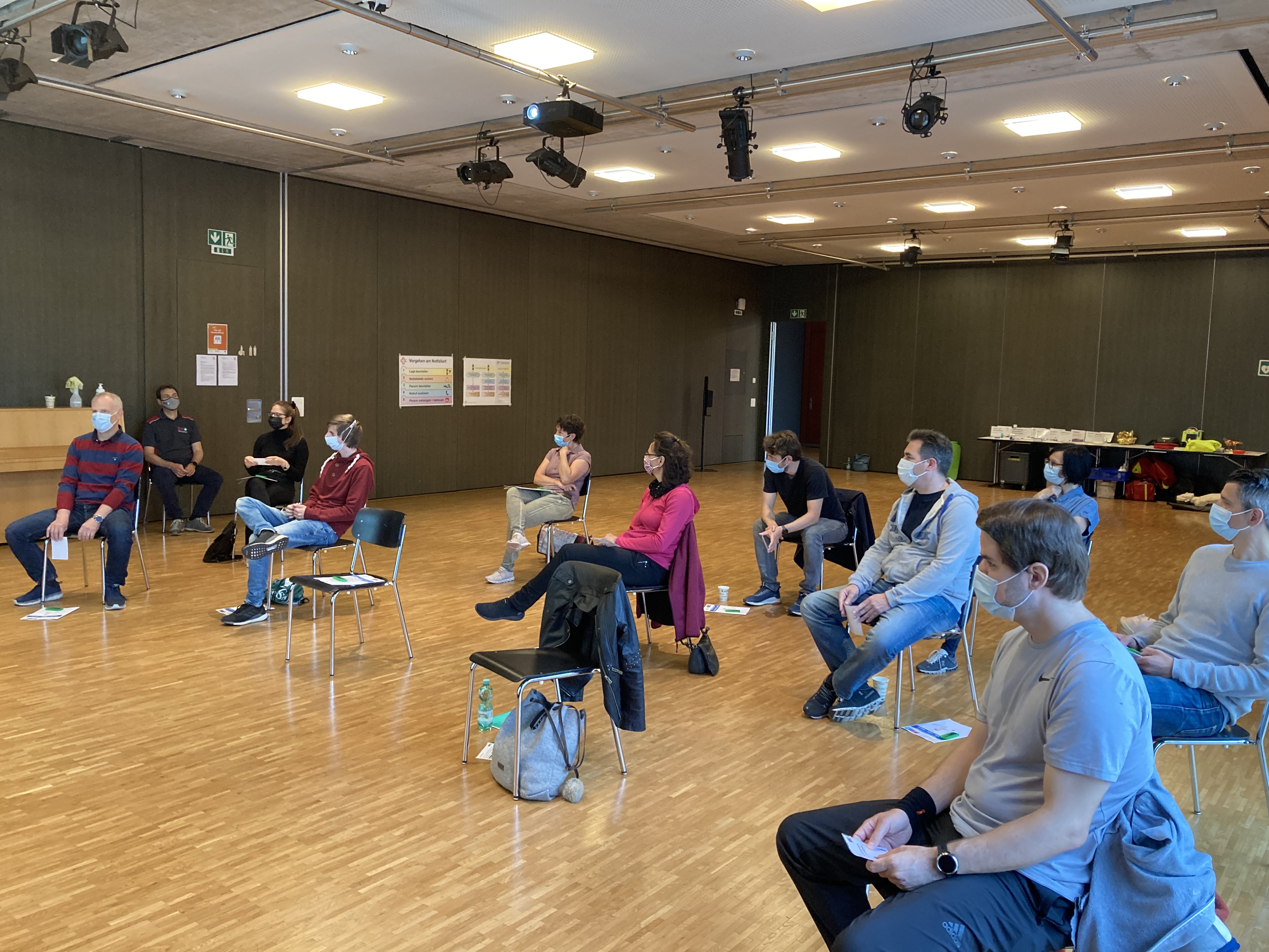 Interessanter First-Responder-Kurs