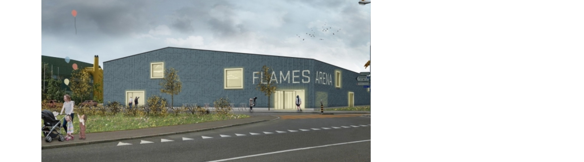 Flames Arena: Baubewilligung liegt vor